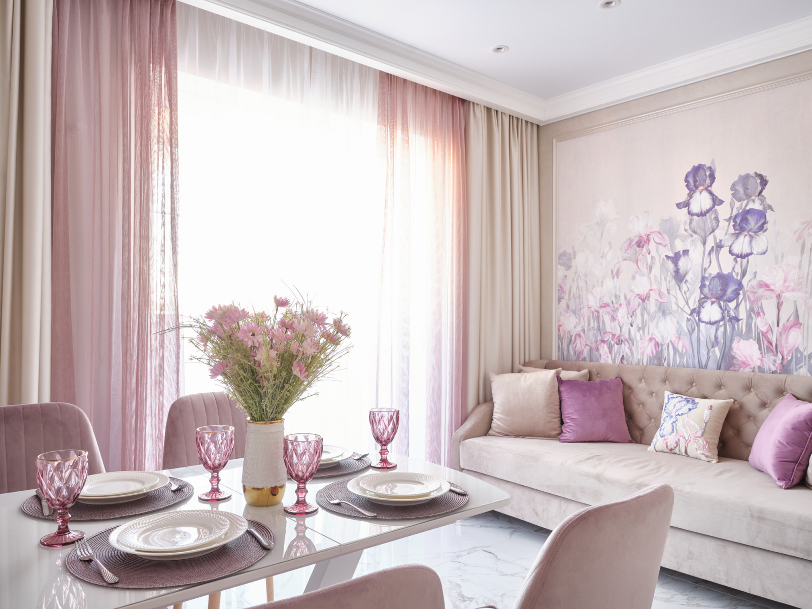 Квартира ЖК Невский для мамы с дочерью 80м2