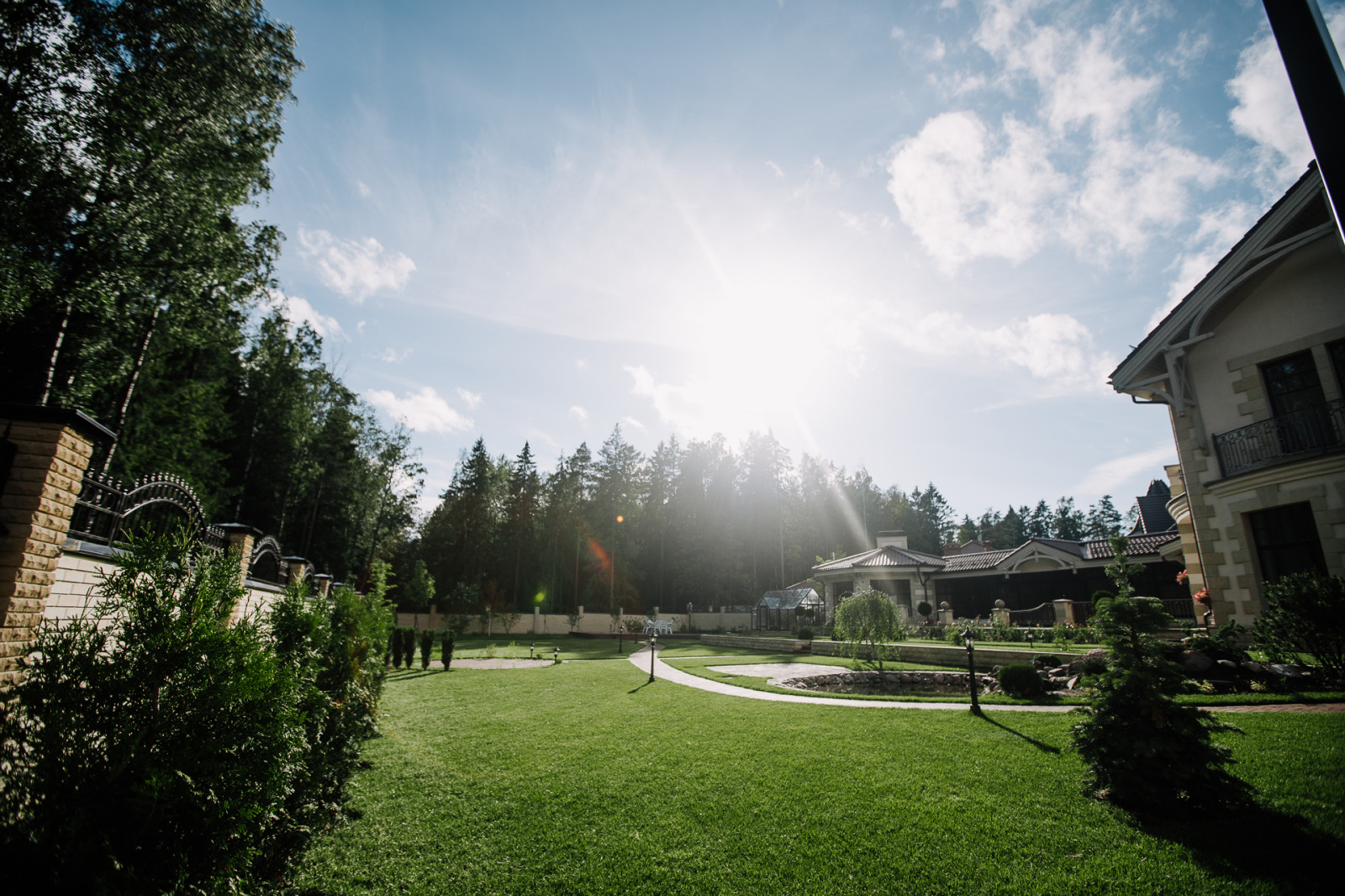 Благоустройство частного домовладения