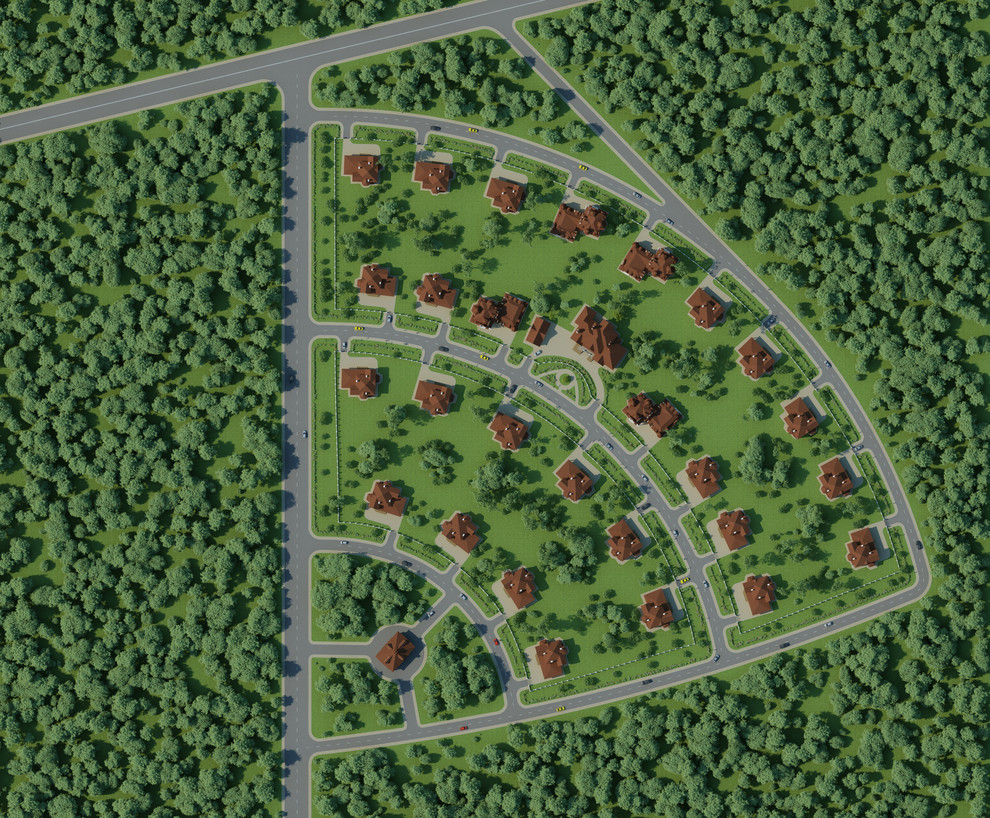 Проект и презентация поселка