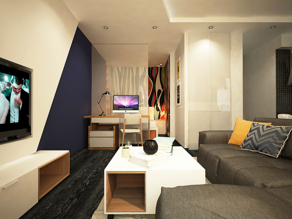 Дизайн однокомнатной квартиры.