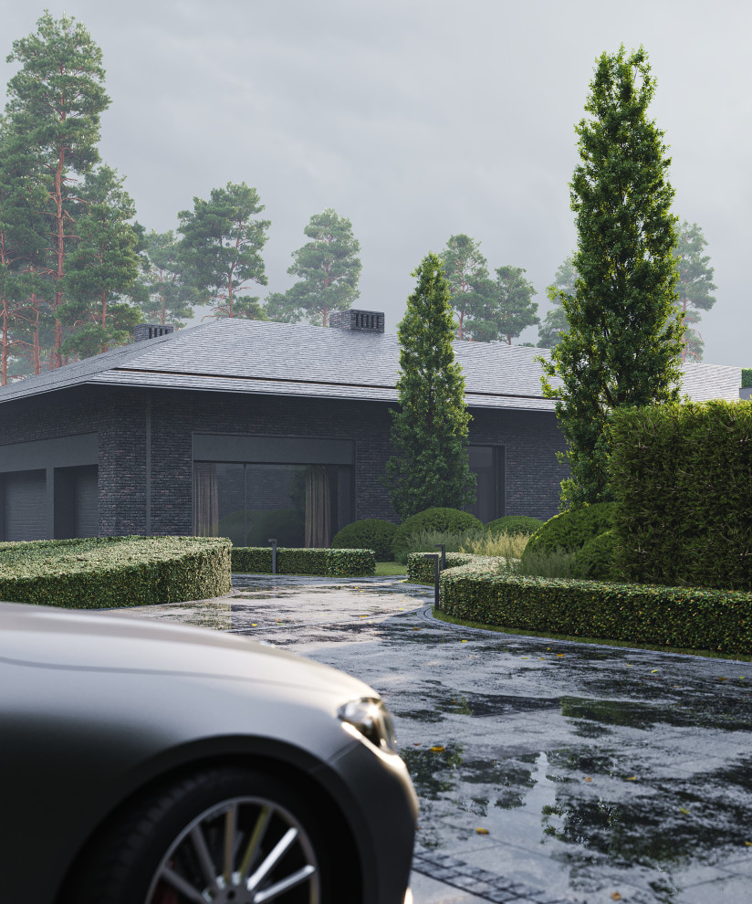 Частный сад в Московской области