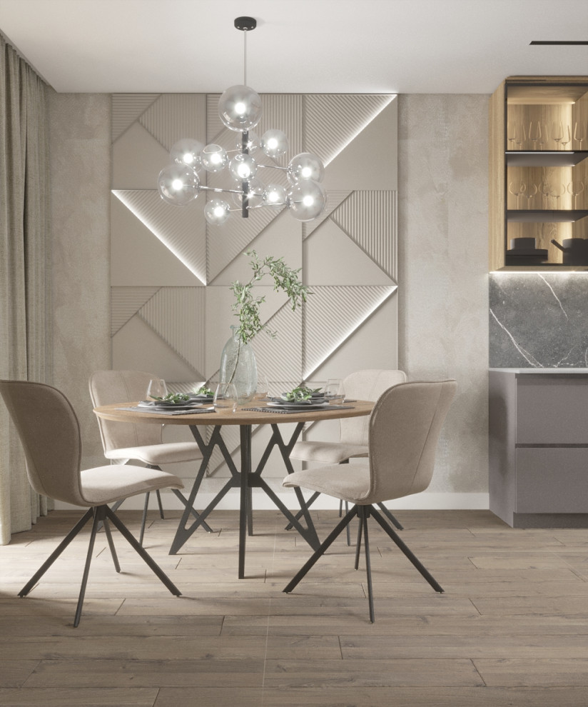 Современная квартира для молодой пары