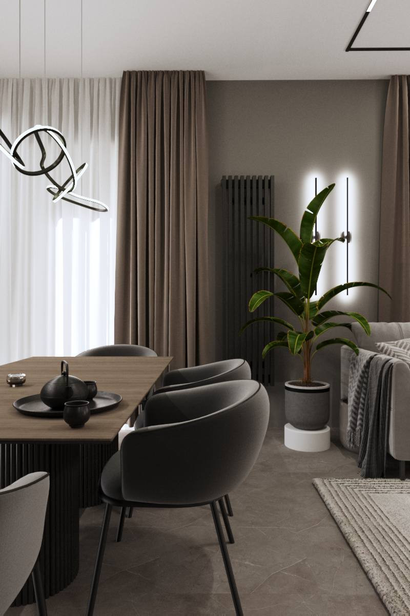 Коттедж на просеке