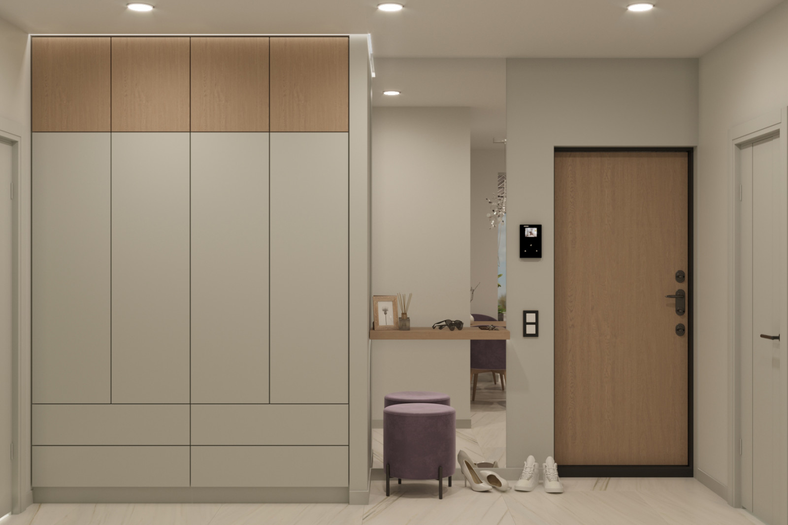 Обложка проекта: Квартира в ЖК "Новое Купчино", 56 м.кв.