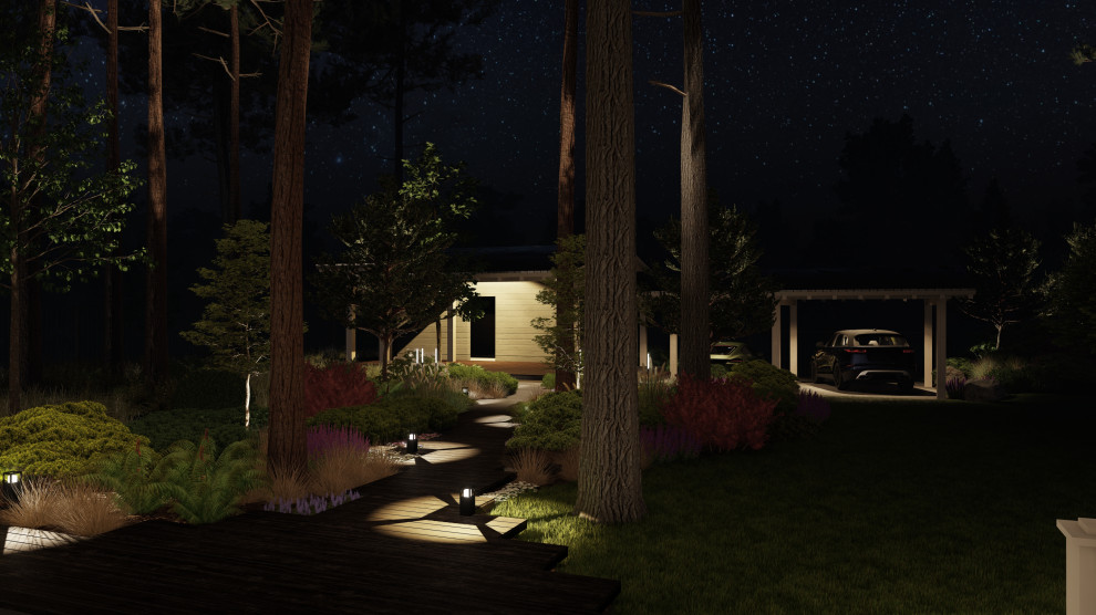 Подсветка участка