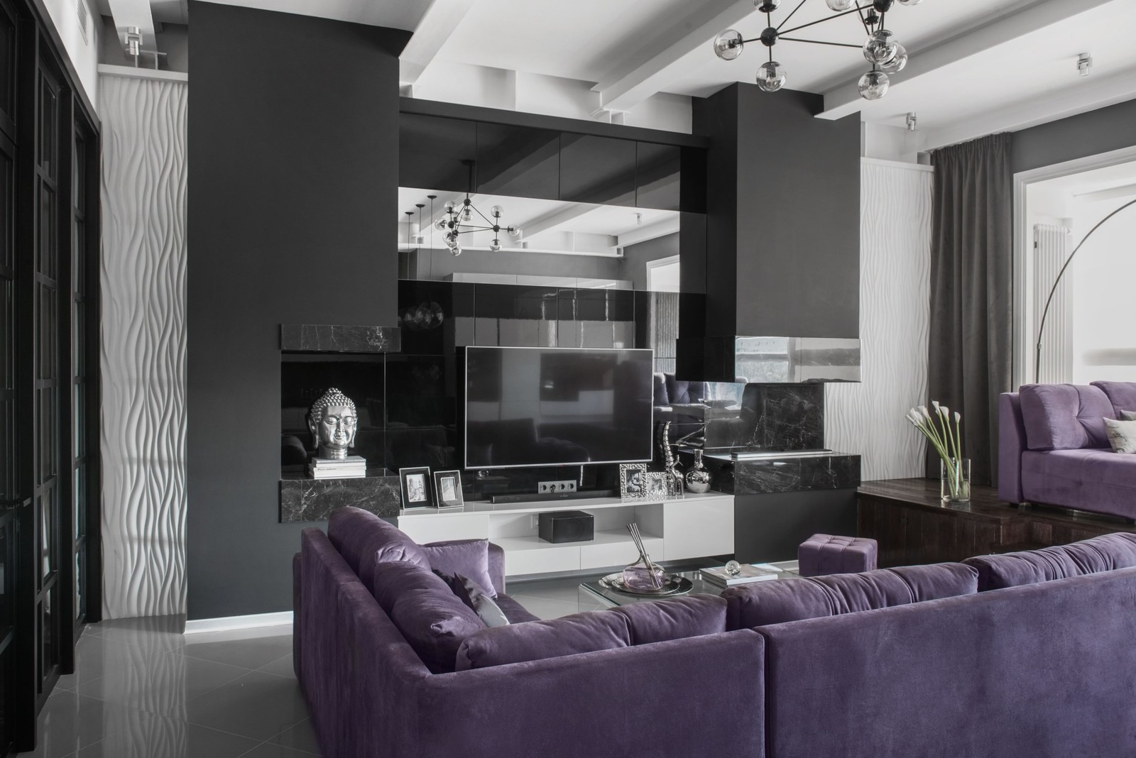 Апартаменты на Павелецкой набережной. 2017 год.