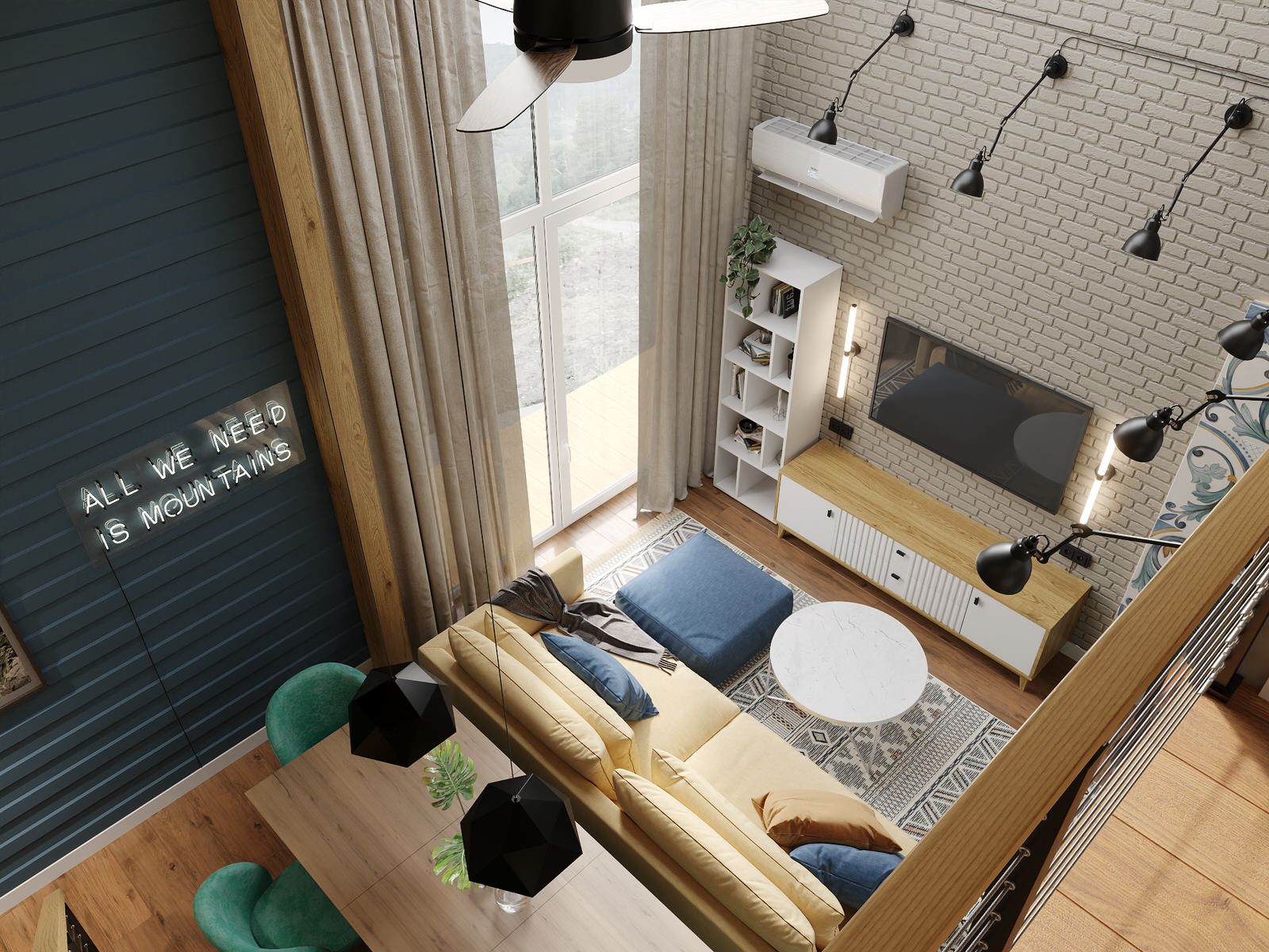 Дизайн гостевого дома в Озерном