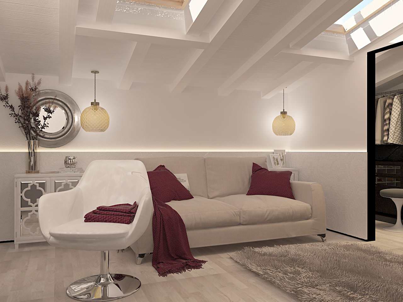 Двухэтажная квартира. Милан, Италия