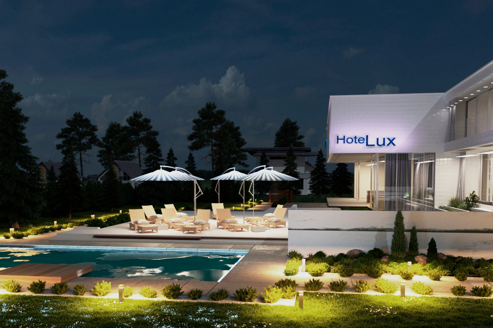 Отель ЛЮКС_экстерьер