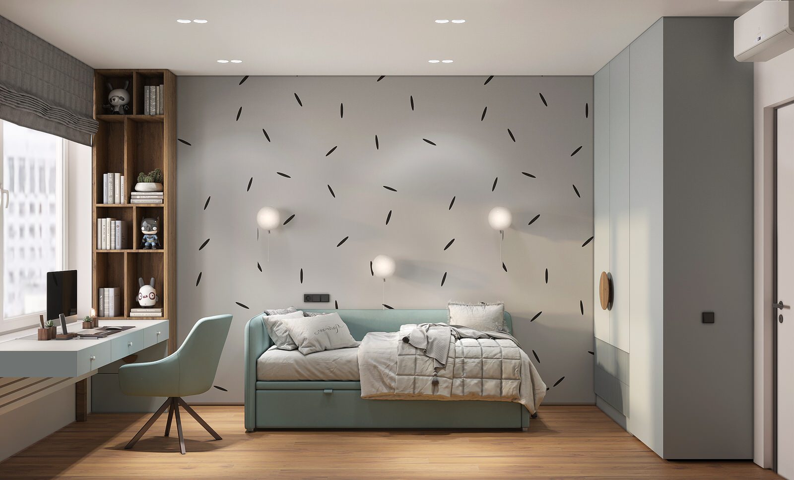 Дизайн-проект ЖК Скандинавия 62кв.м