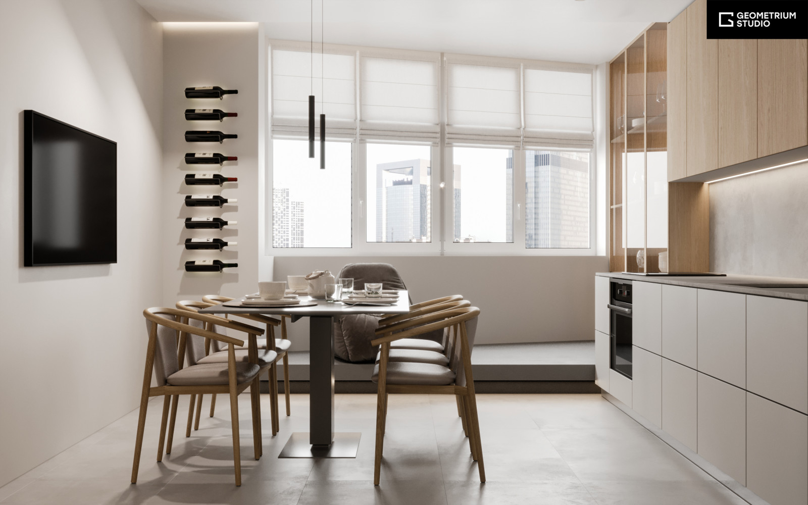 Угловая квартира, Новый бульвар