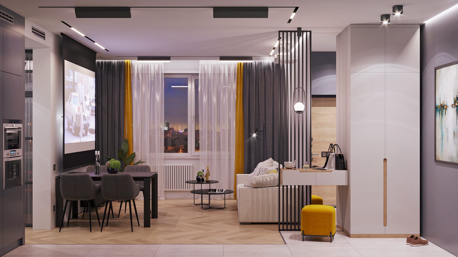 Contemporary на улице Широкой