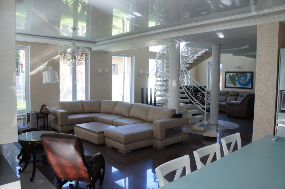 Дизайн интерьера загородного дома в Белоострове