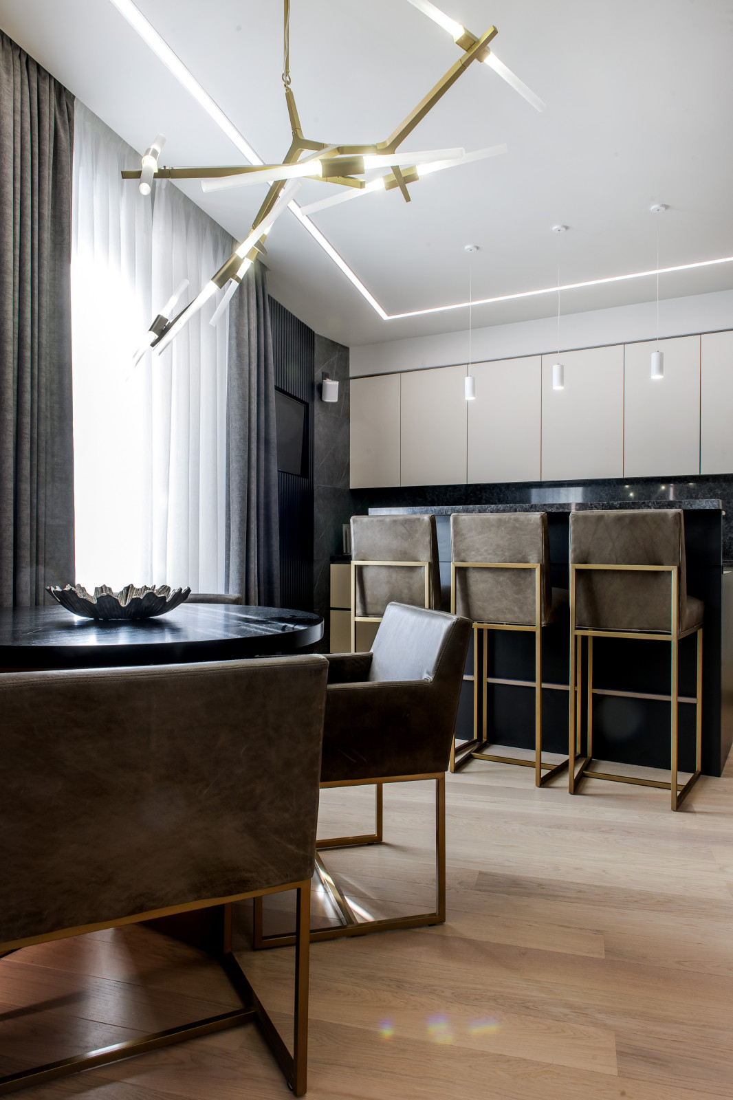 Кухня. Дизайн проект квартиры на Петровском острове