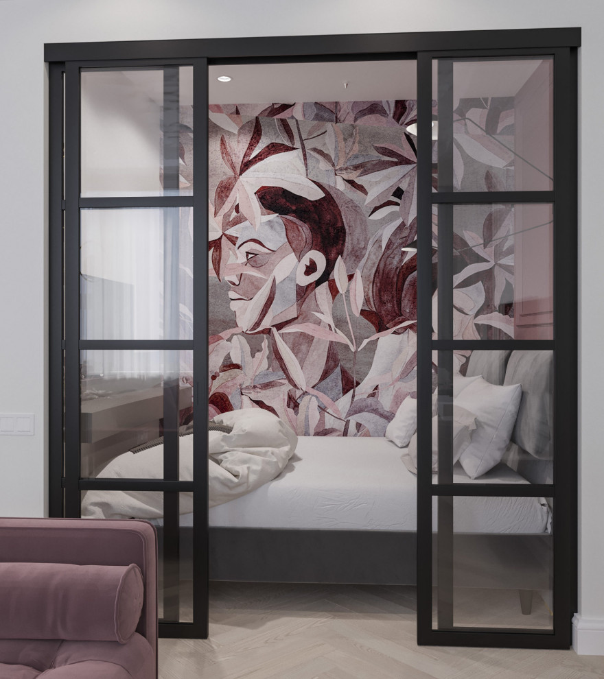 Проект апартаментов для молодой творческой девушки #apartments_bukinist