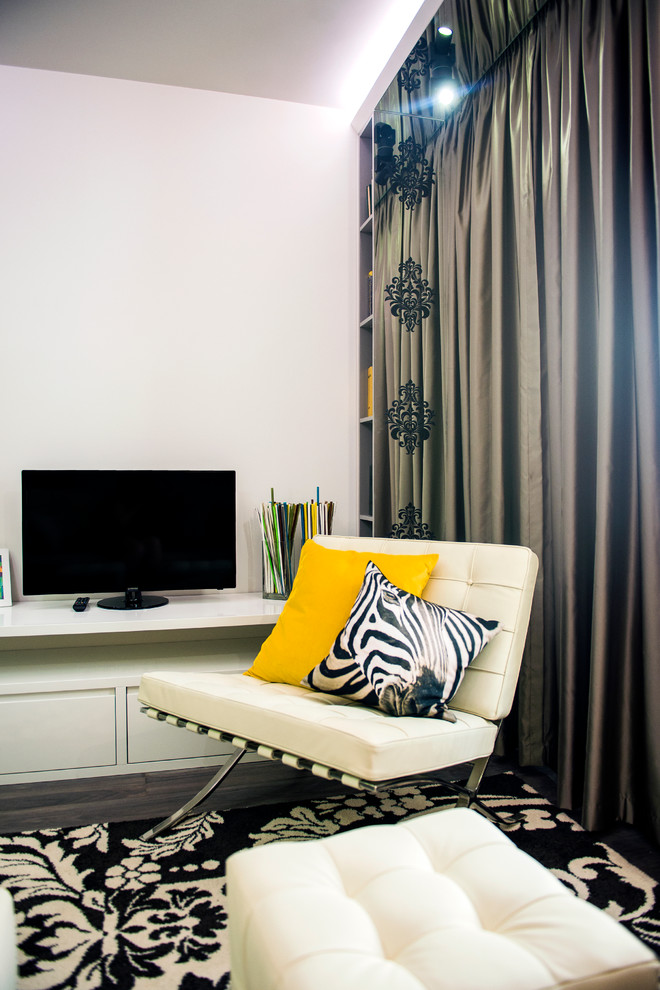 Гостиная в проекте "Чистая работа"