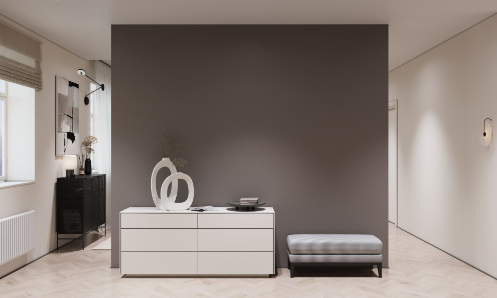 Современный стиль спальня