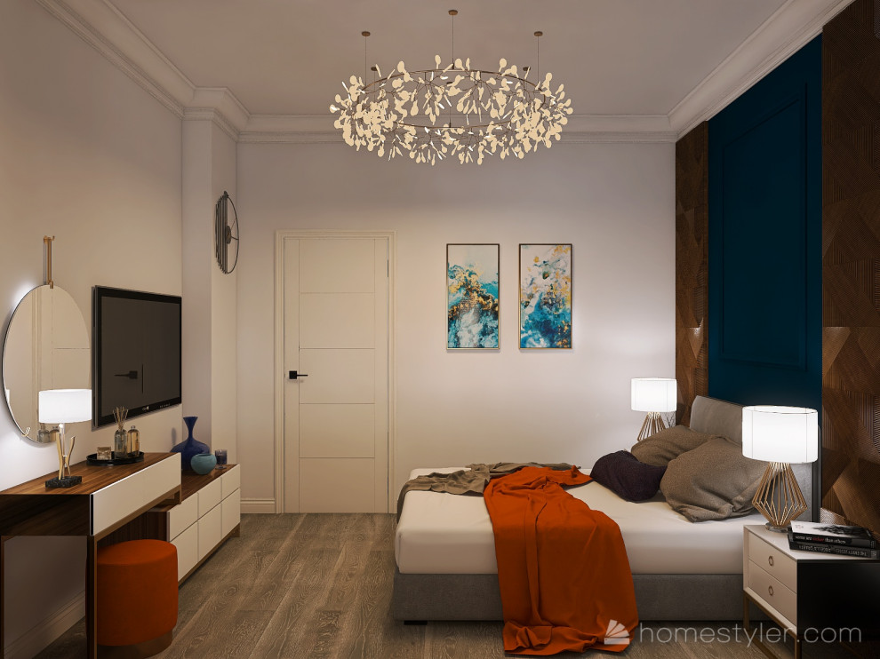 Проект двухкомнатной квартиры для семьи с детьми