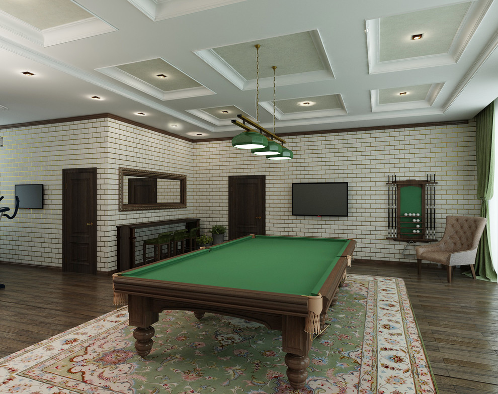 Дизайн интерьера в американском стиле.