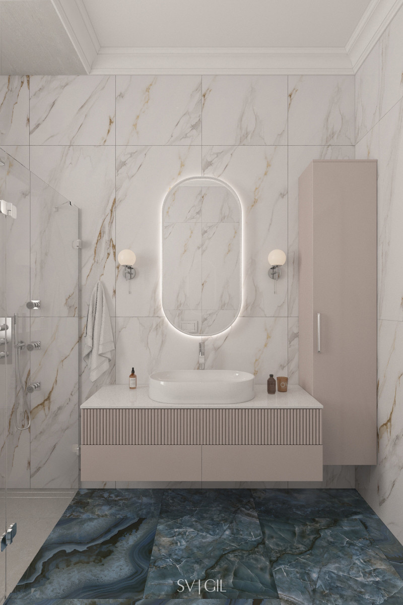 Современный интерьер коттеджа