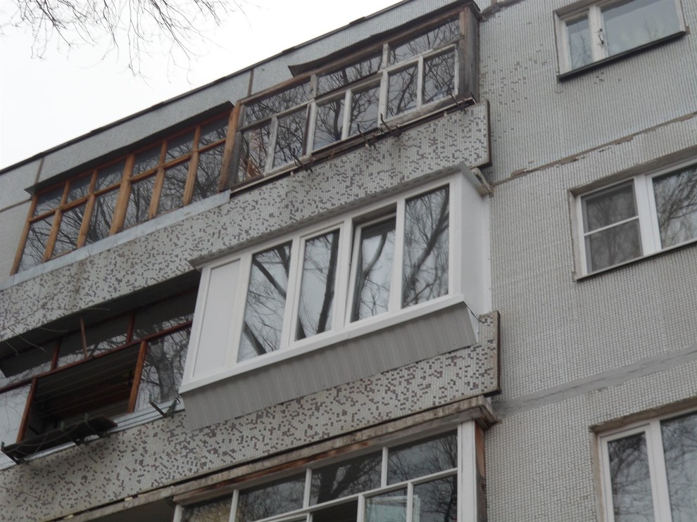 Балконы с выносом