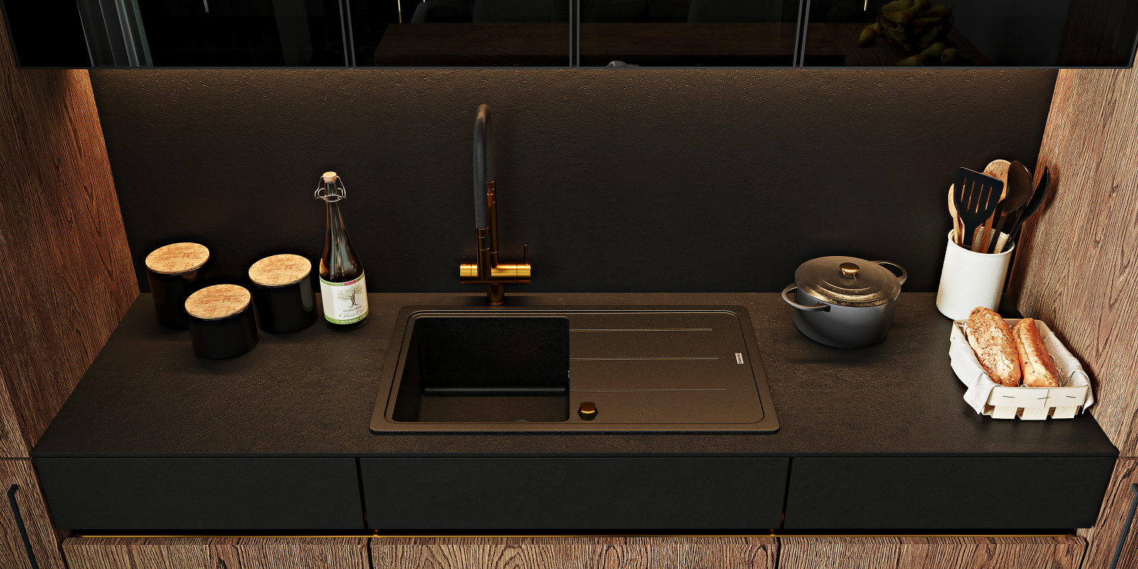 Современный дизайн квартиры-студии