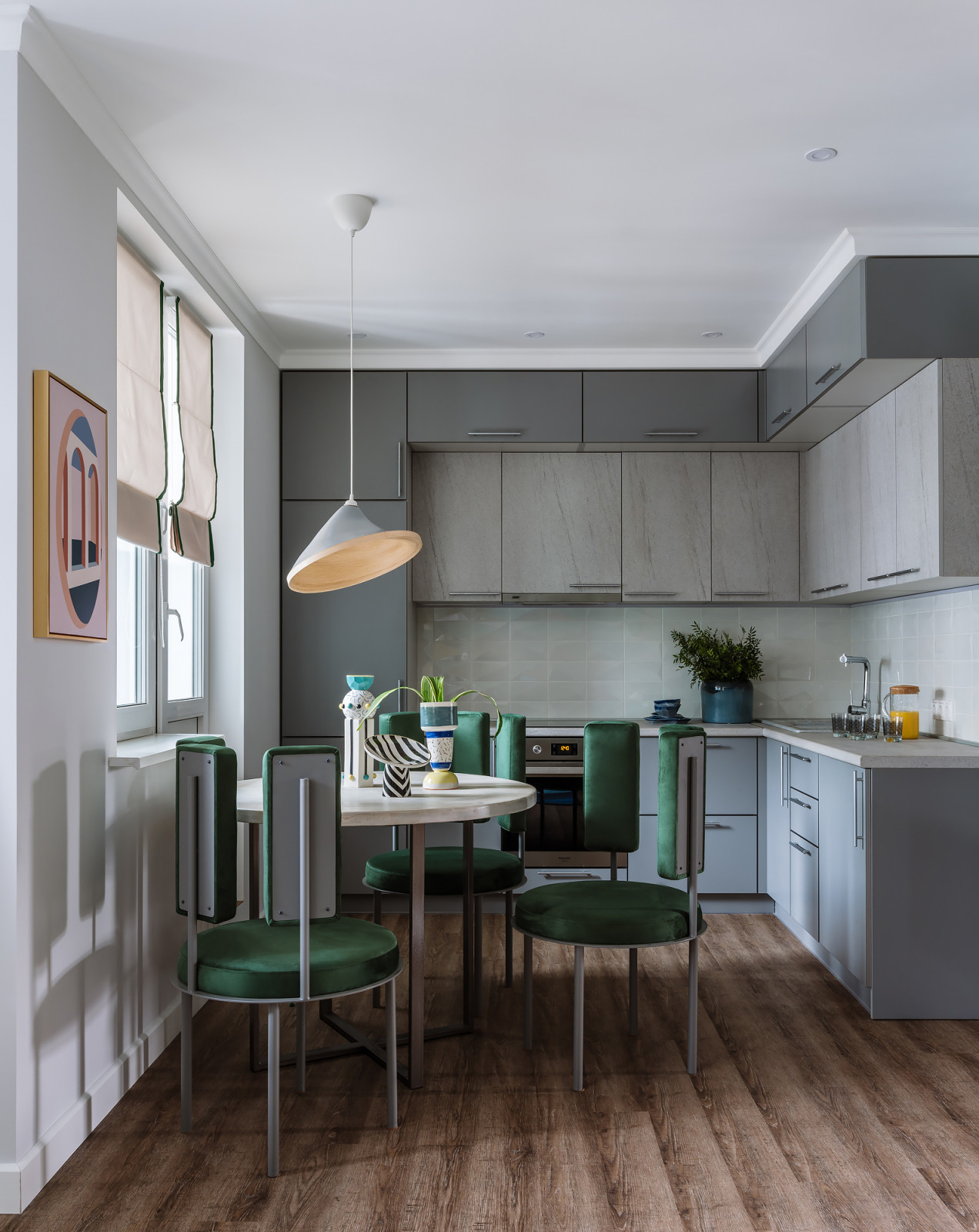 "Немного яркости в скандинавском интерьере"