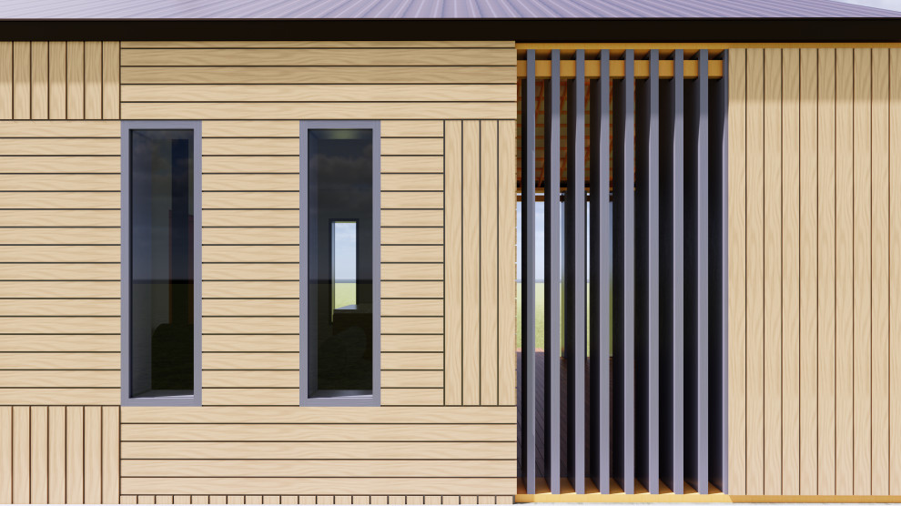 Проект каркасного жилого дома для заказчика из Норвегии