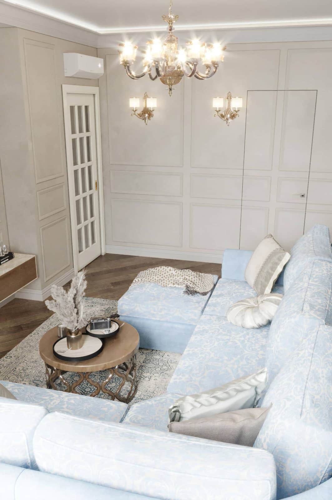 Дизайн квартиры в ЖК «Город на Реке Тушино-2018» — Воплощение семейного уюта