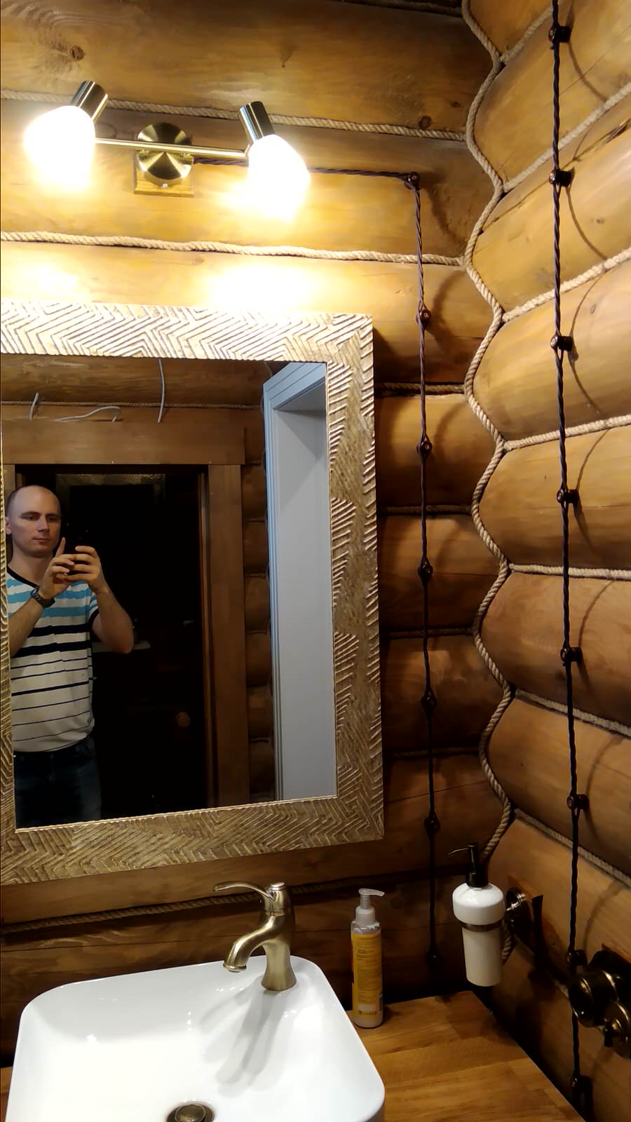 Ретро проводка в загородном коттедже