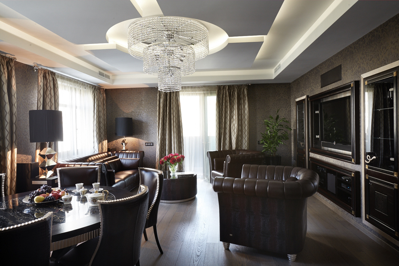 Квартира 220 кв.м., ЖК "Доминион", Москва