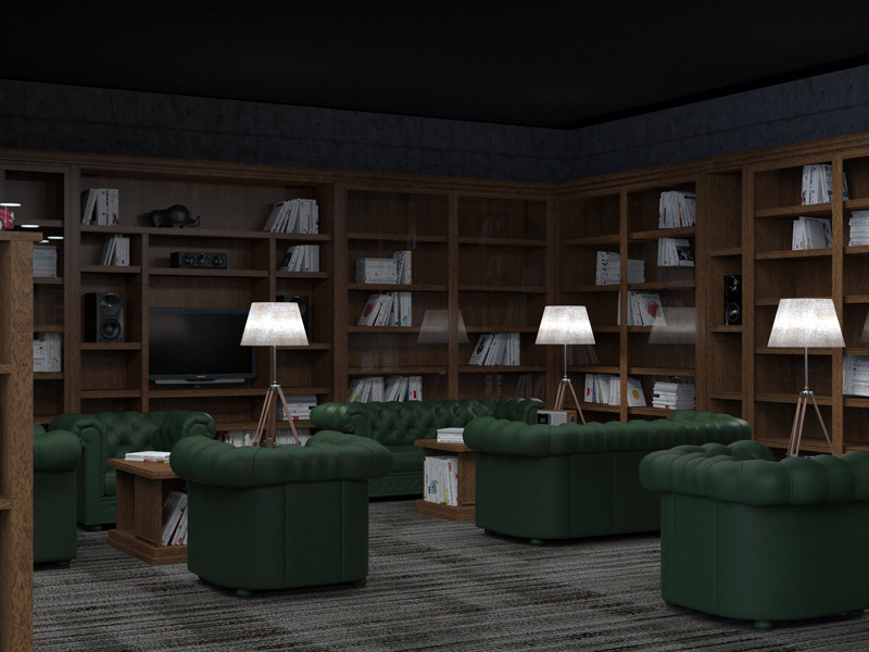 Дизайн интерьера офиса на Новой Риге