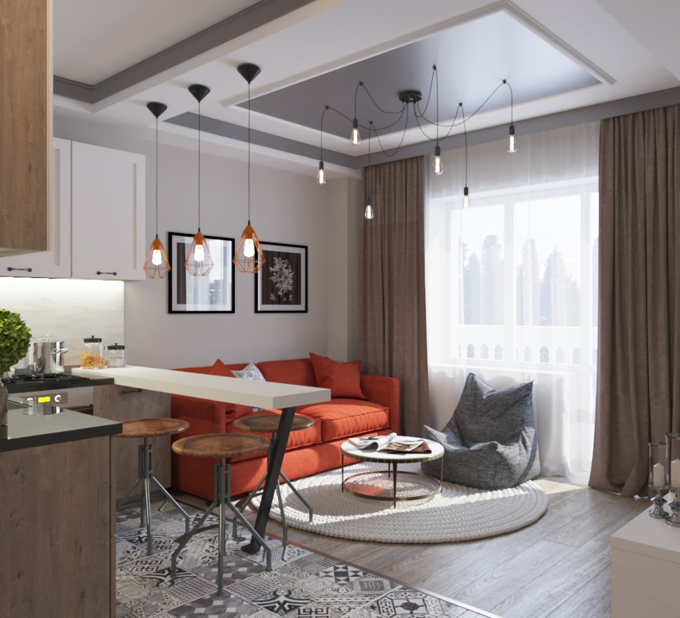 Эклектичный лофт