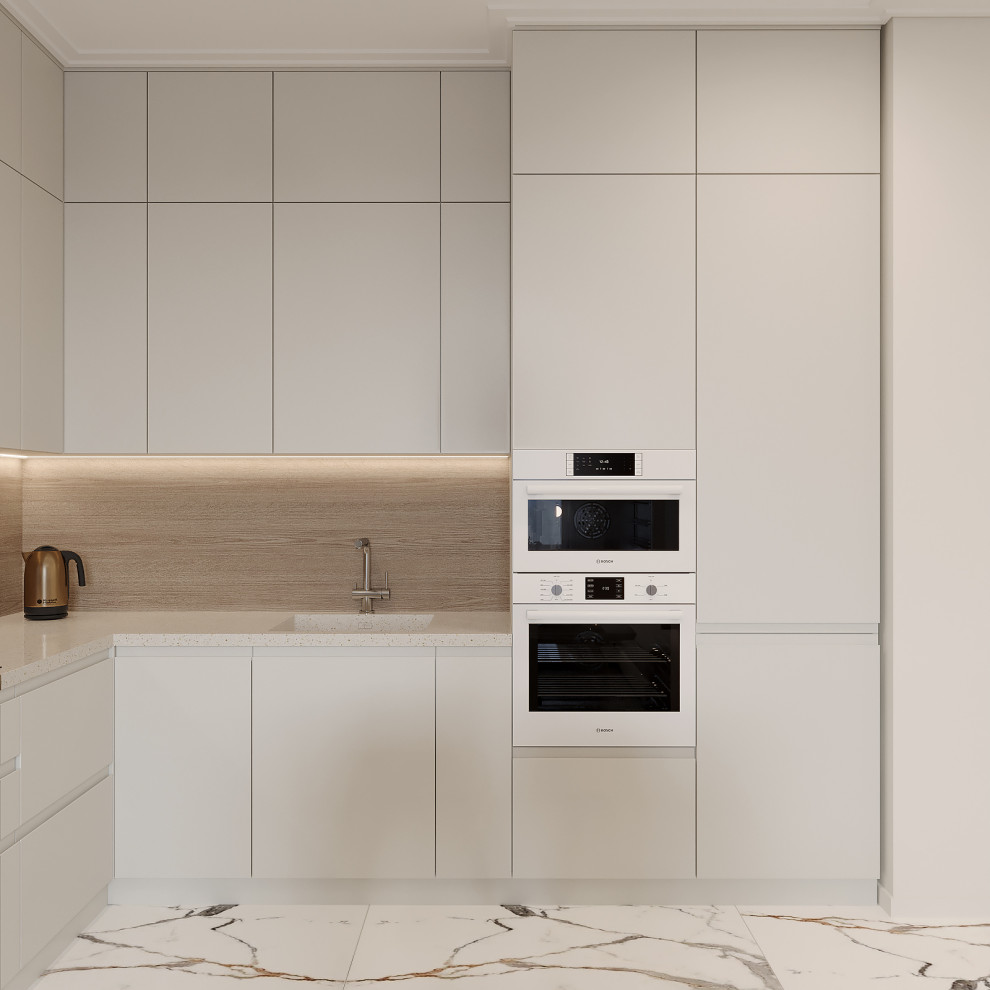 ЖК ФИЛИ-СИТИ. Кухня-гостиная.