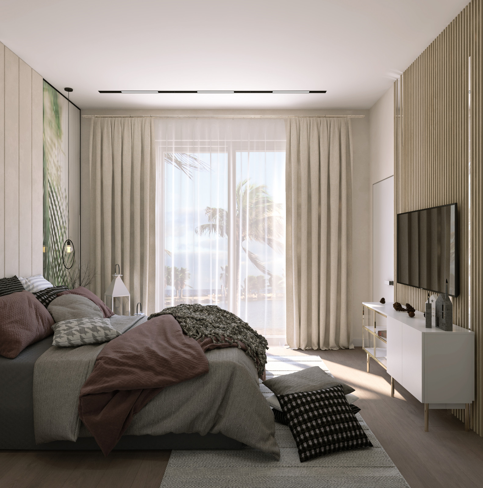 Обложка проекта: Miami Guest Room Комната для гостей