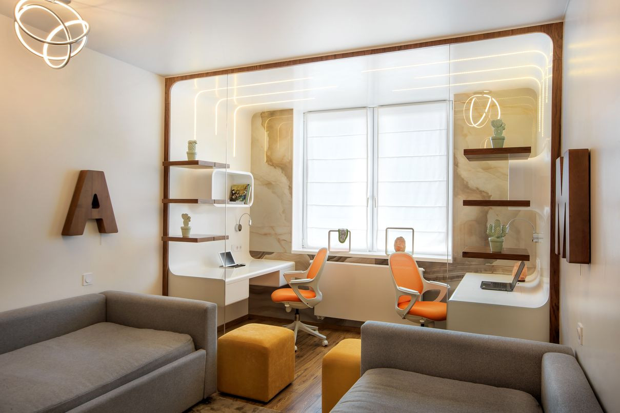 Золото в интерьере. Реализация