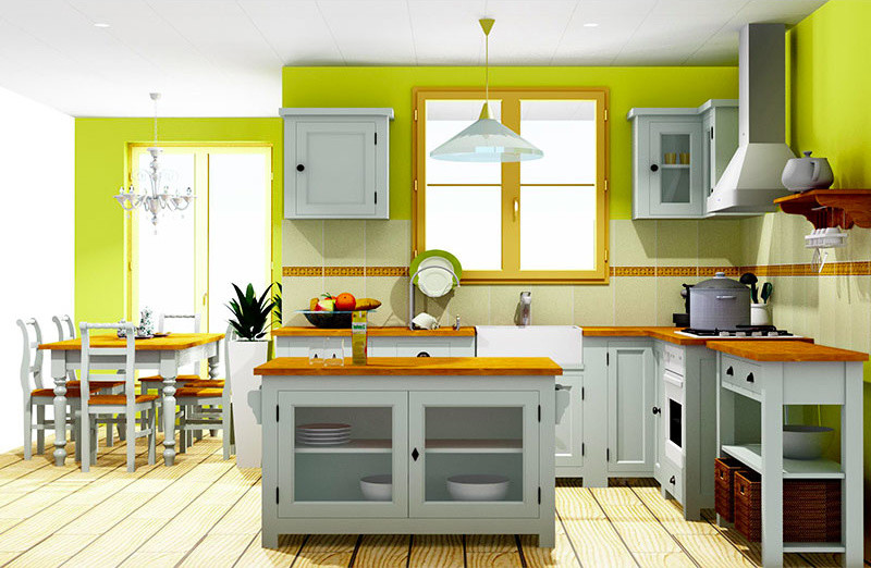 кухни в стиле прованс 2
