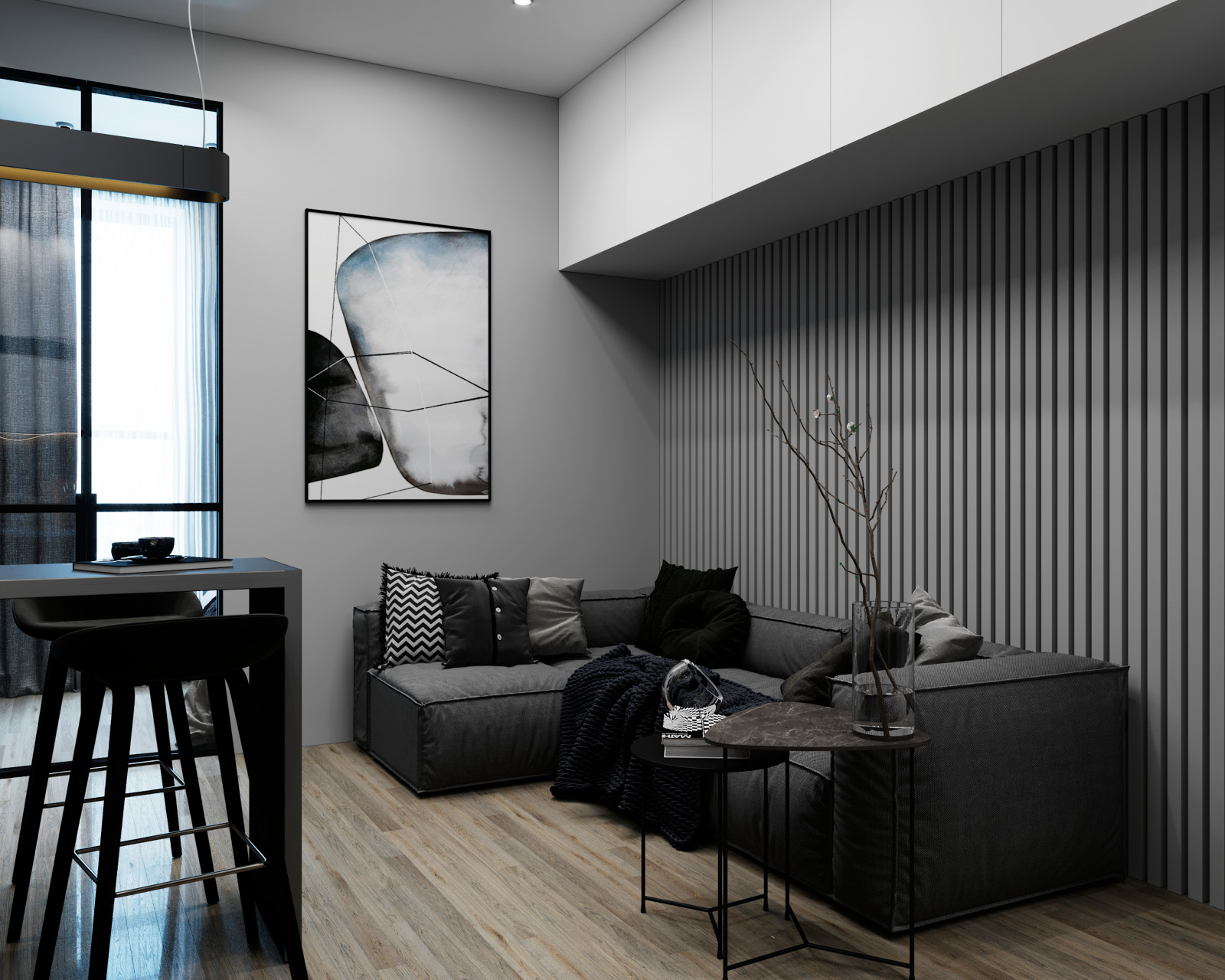 Обложка проекта: Измайловский, квартира 30 кв. м