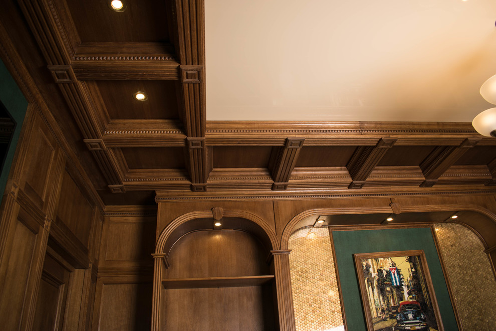 Классическая библиотека в духе современных тенденций.