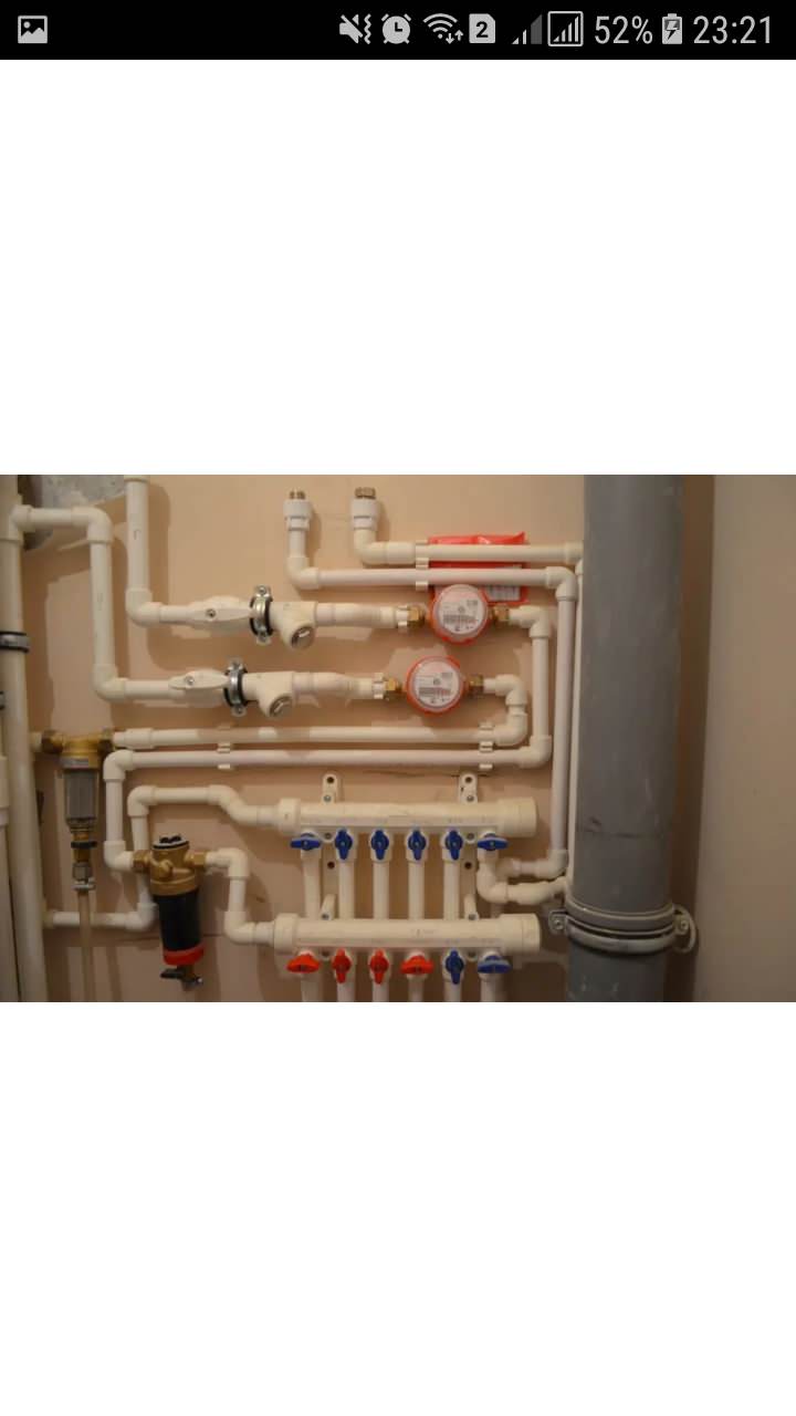 Обложка проекта: Сантехнические работы.