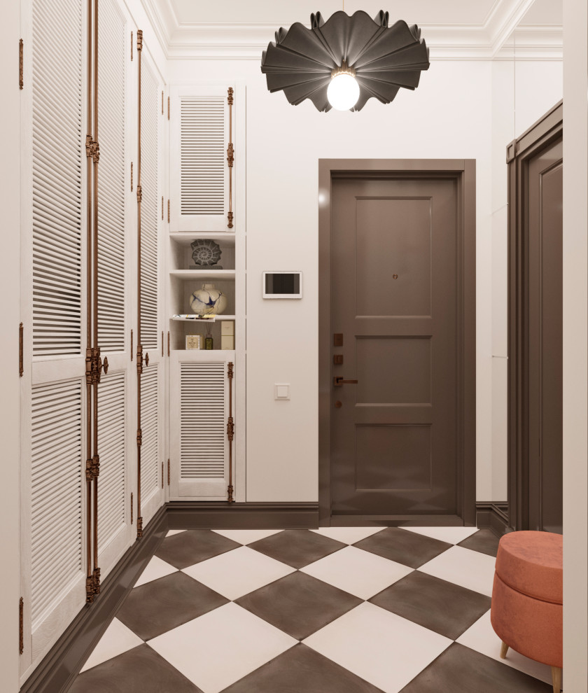 Яркая студия для молодой девушки