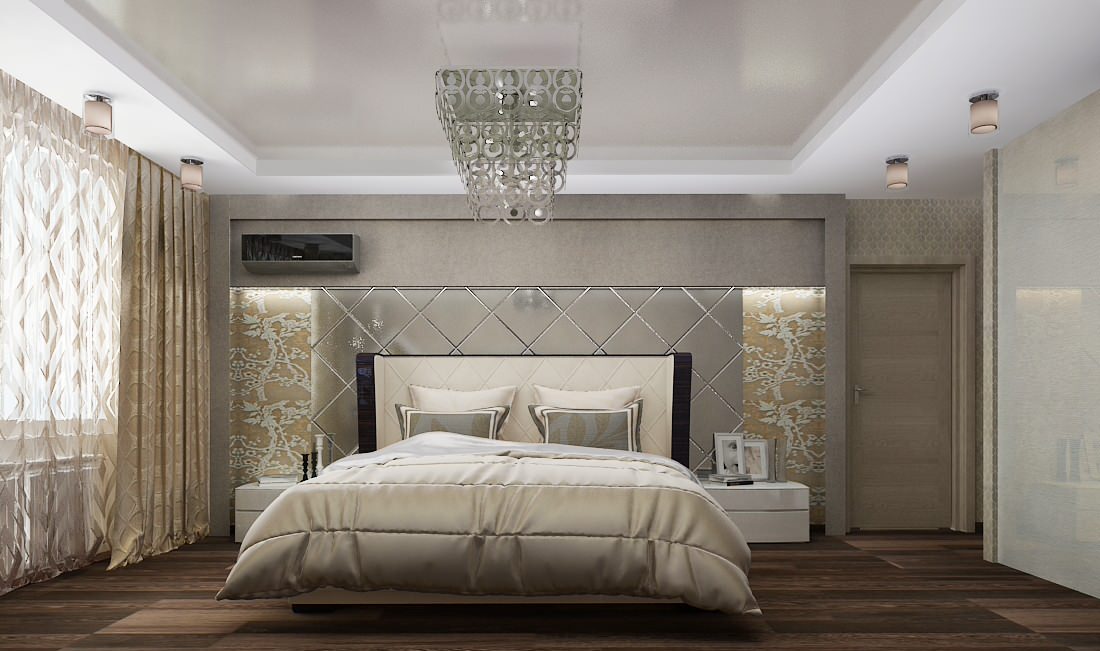 Проект интерьера квартиры в современном стиле, ул. Космонавтов, 105 м.кв.