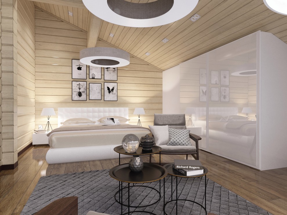 Проект "Современный деревянный дом"