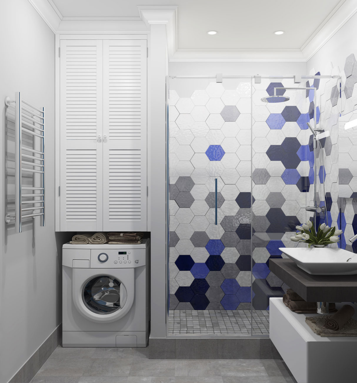 Душевая ЖК "Татьянин Парк"