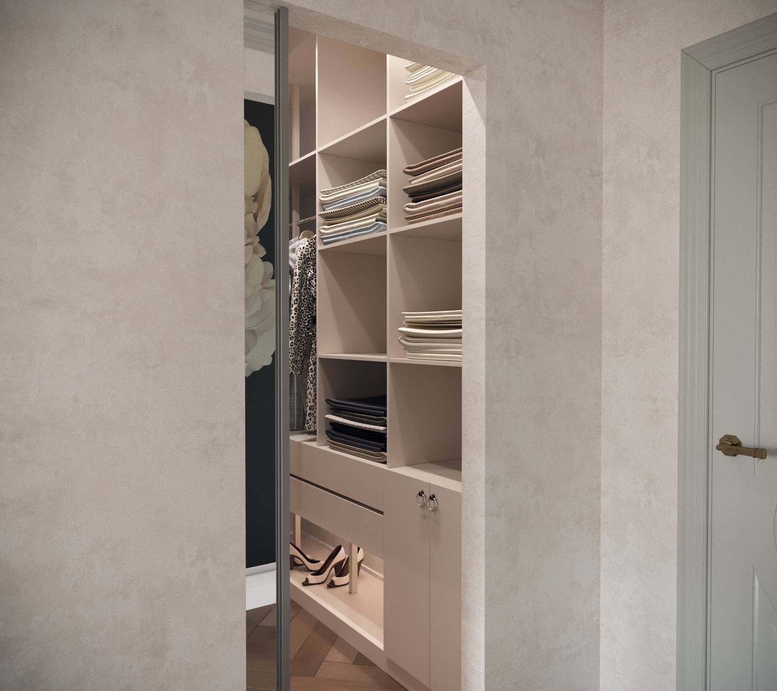 Дизайн интерьера двухкомнатной квартиры 73 м2