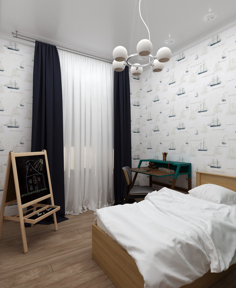 Интерьер квартиры в стиле модерн середины XX в. Детская.