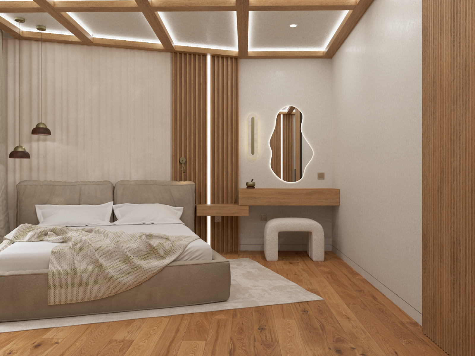 Проект квартиры в Москве, джапанди