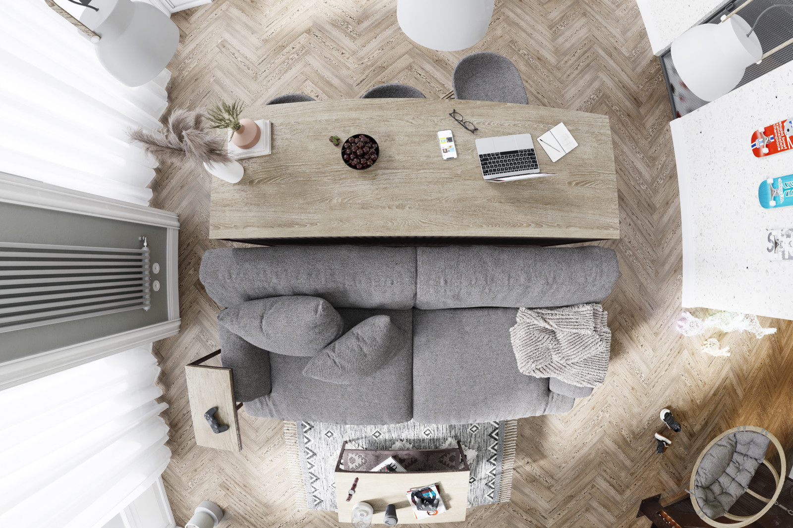 Квартира Дуплекс 72 м2