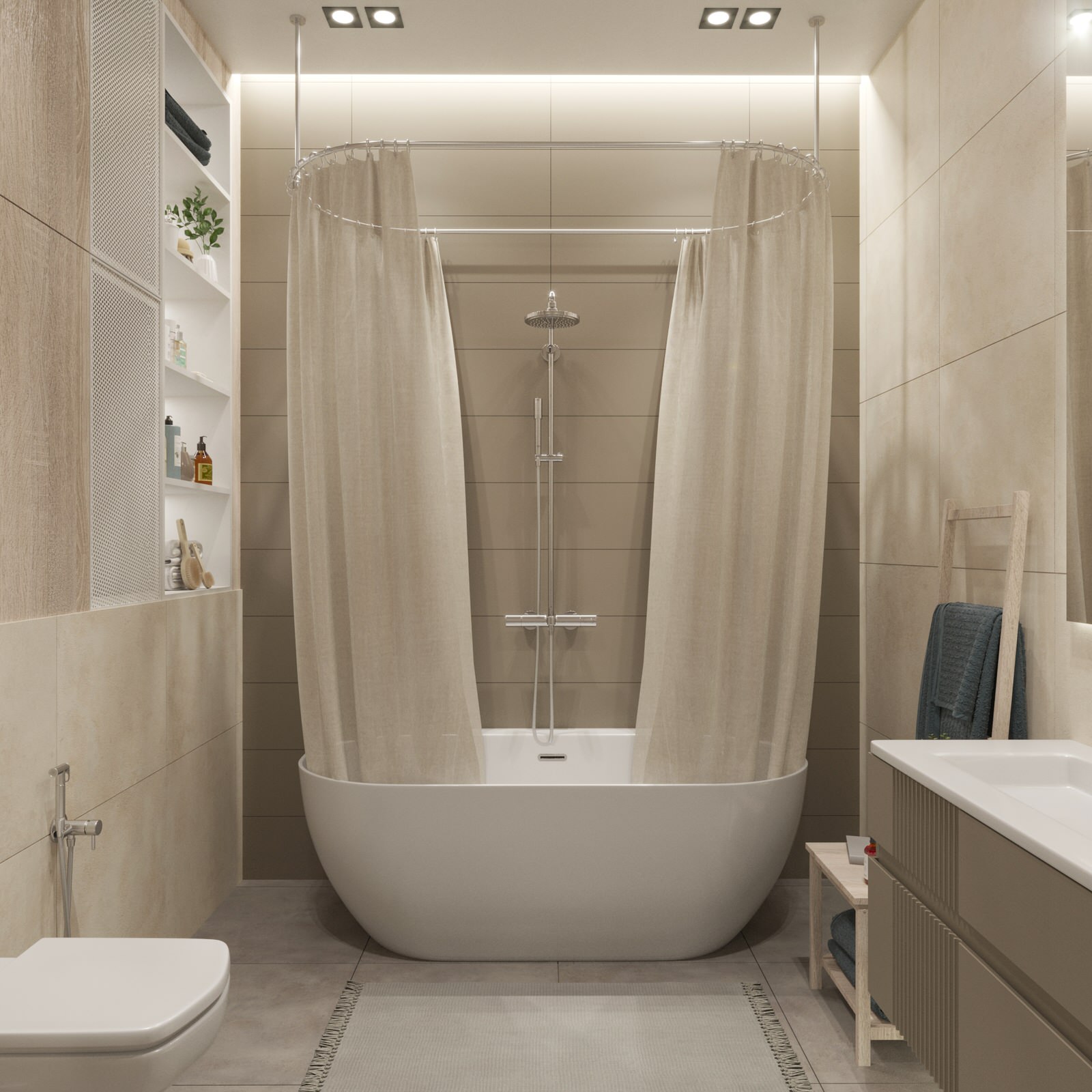 Обложка проекта: 3-х комнатная квартира