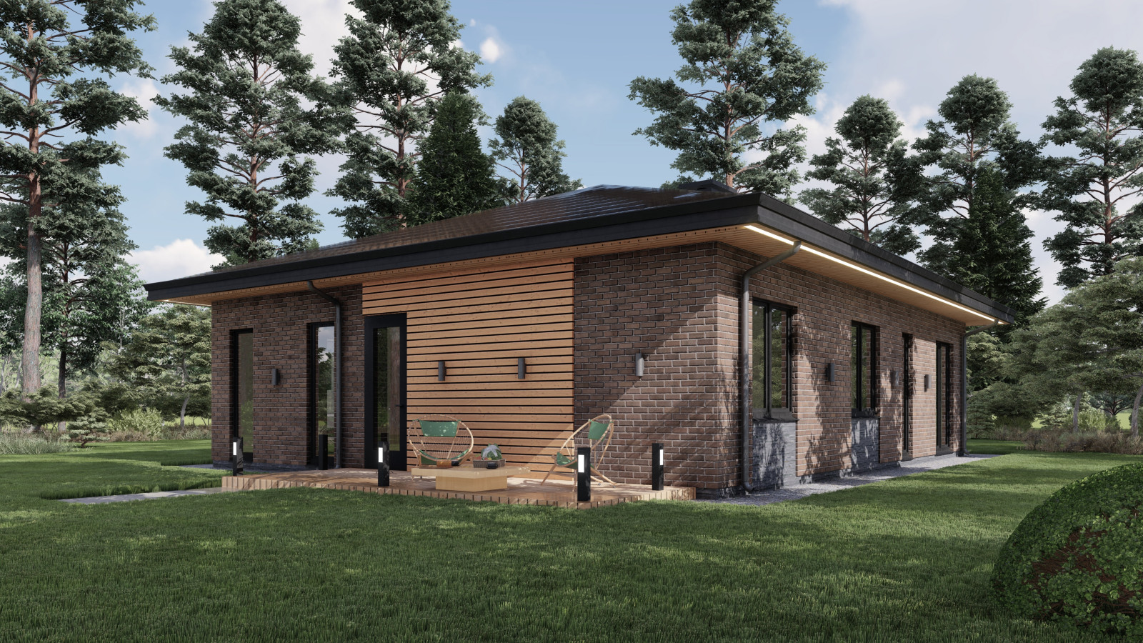 Проект типового дома. Тип-М1